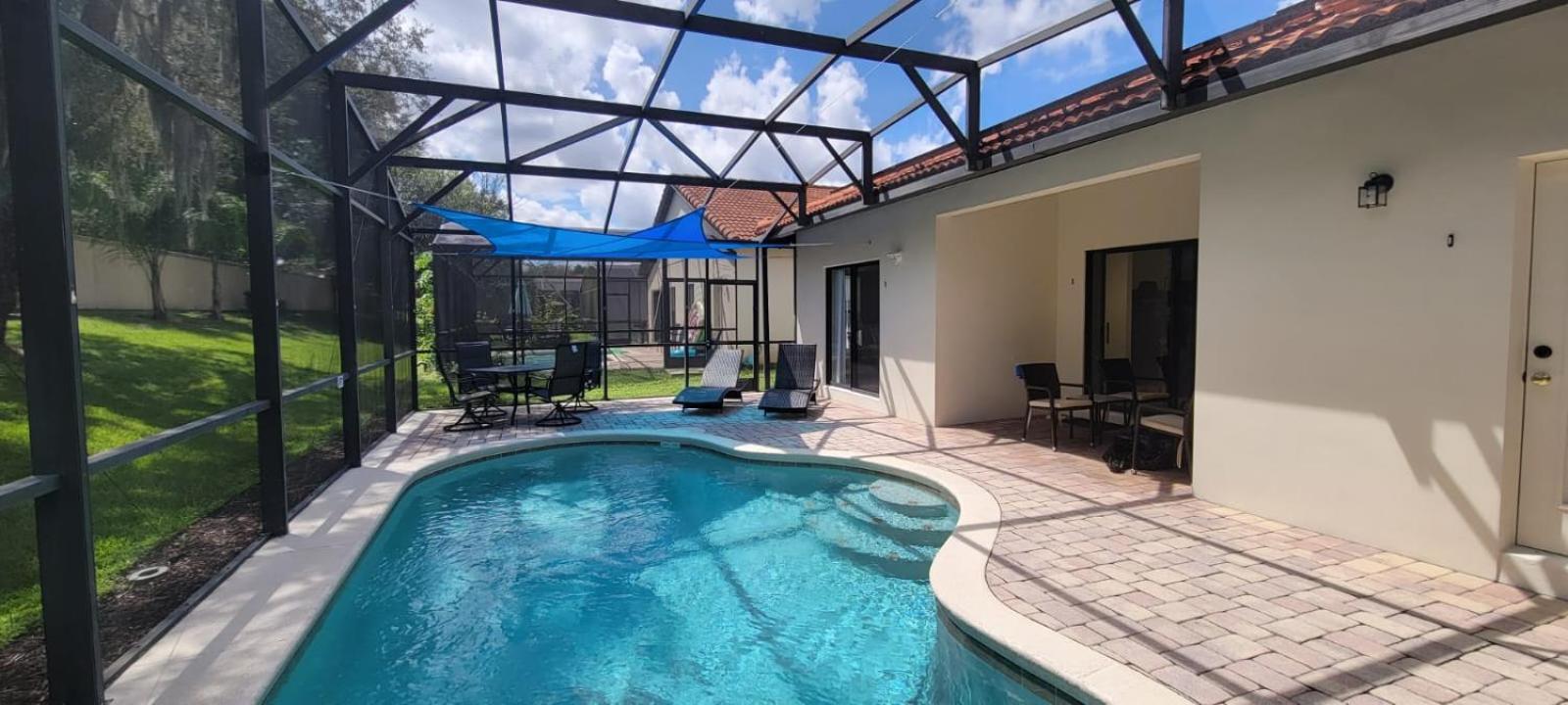 Cheerful 4Bed 3Bath With Pool Home Near Disney Kissimmee Luaran gambar